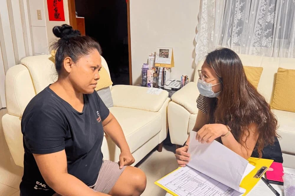台北市免費到宅指導　協助移工家庭提升照護能力